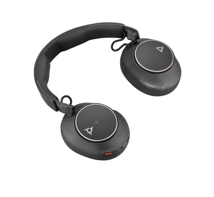 HP Inc. Poly Voyager Surround 80 UC Microsoft Teams Certified USB-C Headset +USB-C/A Adapter