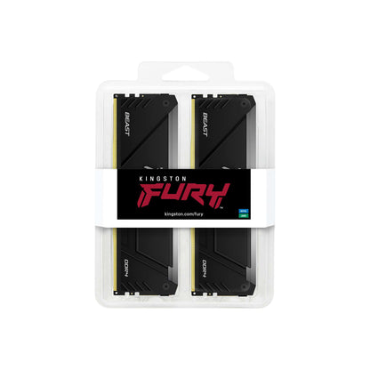 Kingston 32GB DDR4-3200MT/S CL16/DIMM (KIT OF 2) 1GX8 BEAST RGB