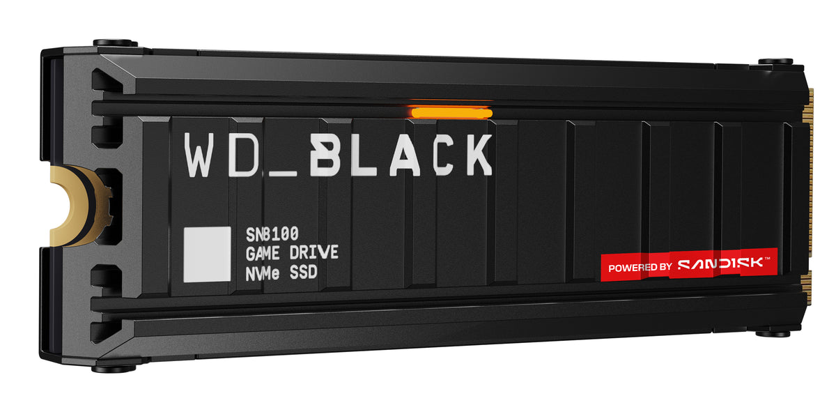 Western Digital WD Black SN8100 SM2508/CONTROLLER 1TB WITH HEATSINK ORG