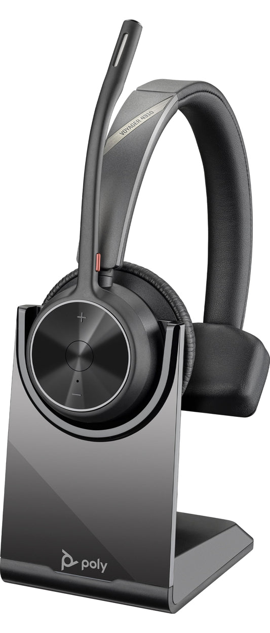 HP Inc. Poly Voyager 4310 USB-C Headset +BT700 dongle +Charging Stand