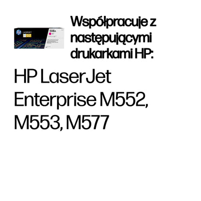 HP Inc. TONER CARTRIDGE 508A MAGENTA/.
