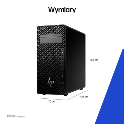HP Inc. HP Z2 Tower G1i Ultra 7 265 1TB 32GB W11P 3/3/3