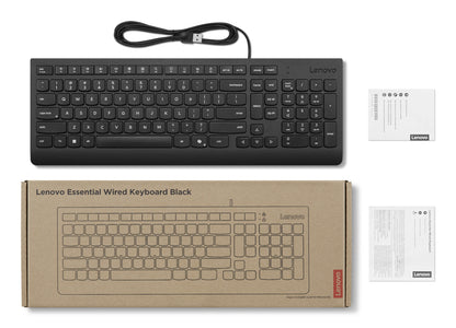 Lenovo Essential Wired Keyboard AI US English