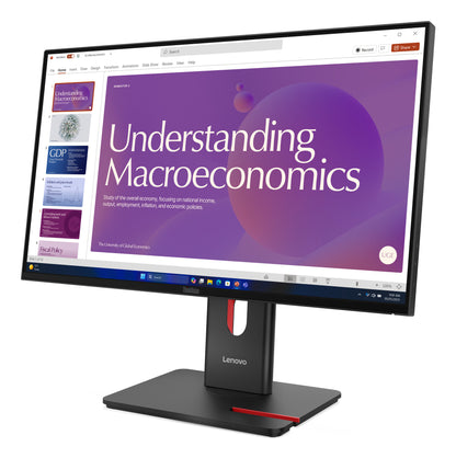 Lenovo Monitor ThinkVision T24D-40 23,8" IPS FHD 4ms 250cd 1500:1 120Hz Dock DaisyChain HUB Tilt Swivel Lift Pivot