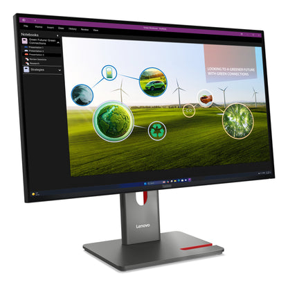 Lenovo Monitor ThinkVision P27Q-40 27" IPS QHD AG 4ms 350cd 1500:1 120Hz Daisy HUB Tilt Swivel Lift Pivot