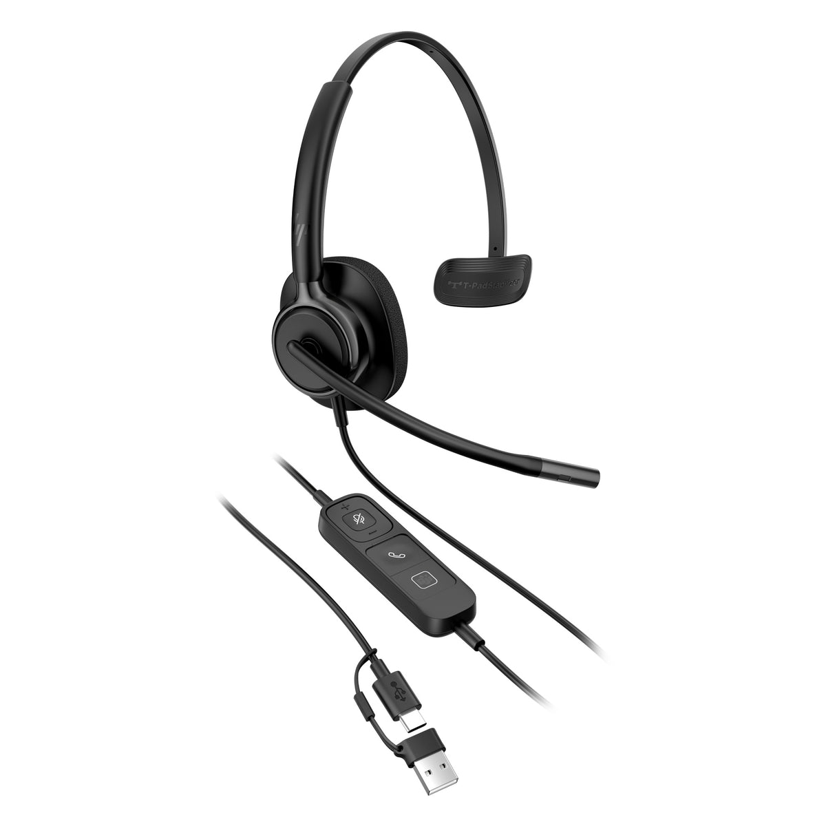 HP Inc. HP POLY MISSION 415 MONAURAL/USB WIRED HEADSET CLASSIC
