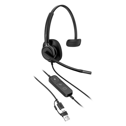 HP Inc. HP POLY MISSION 415 MONAURAL/USB WIRED HEADSET CLASSIC