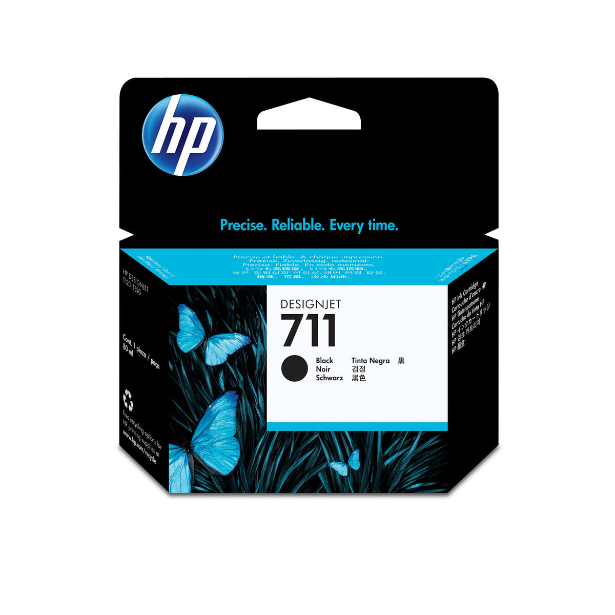 HP Inc. INK CARTRIDGE NO 711/Black 80 ML
