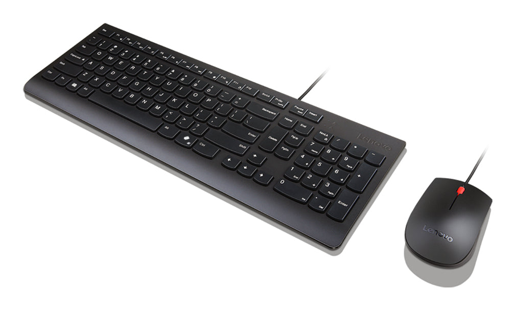 Lenovo Accessories Przewodowa Klawiatura i mysz Essential Wired Keyboard and Mouse Combo AI US English