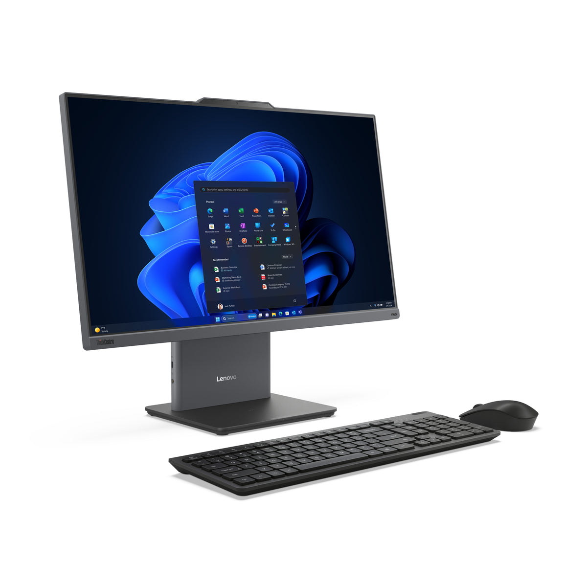 Lenovo ThinkCentre neo 50a 24 G5 AIO 24" FHD MT i7-13620H 16GB 1TB WiFi BT Wrls KBD W11P 3Y Onsite