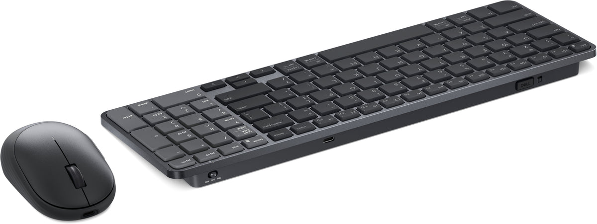 Dell Pro 7 Rechargeable Compact Keyboard and Mouse - KM746 - US International (QWERTY)