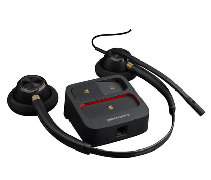 HP Inc. Poly EncorePro 520 Binaural Headset +Quick Disconnect EMEA - INTL English Loc Euro plug