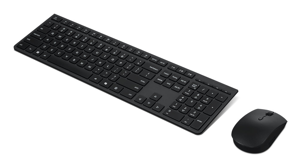 Lenovo Professional Wireless Rechargeable Combo Keyboard and Mouse -US English