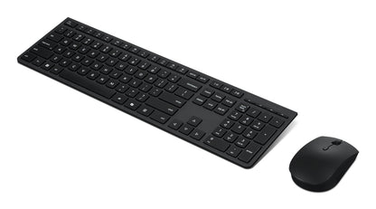 Lenovo Professional Wireless Rechargeable Combo Keyboard and Mouse -US English