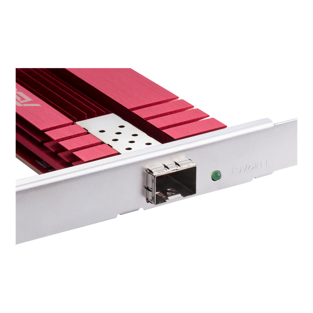Asus XG-C100F ASUS XG-C100F PCI Express 10-Gigabit SPF+ PCIe Network Adapter, Built-in QoS technology