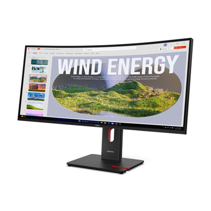 Lenovo Monitor ThinkVision T34WD-40 34" IPS WQHD AG 4ms 350cd 3000:1 120Hz MC60 Camera Dock Tilt Swivel Lift