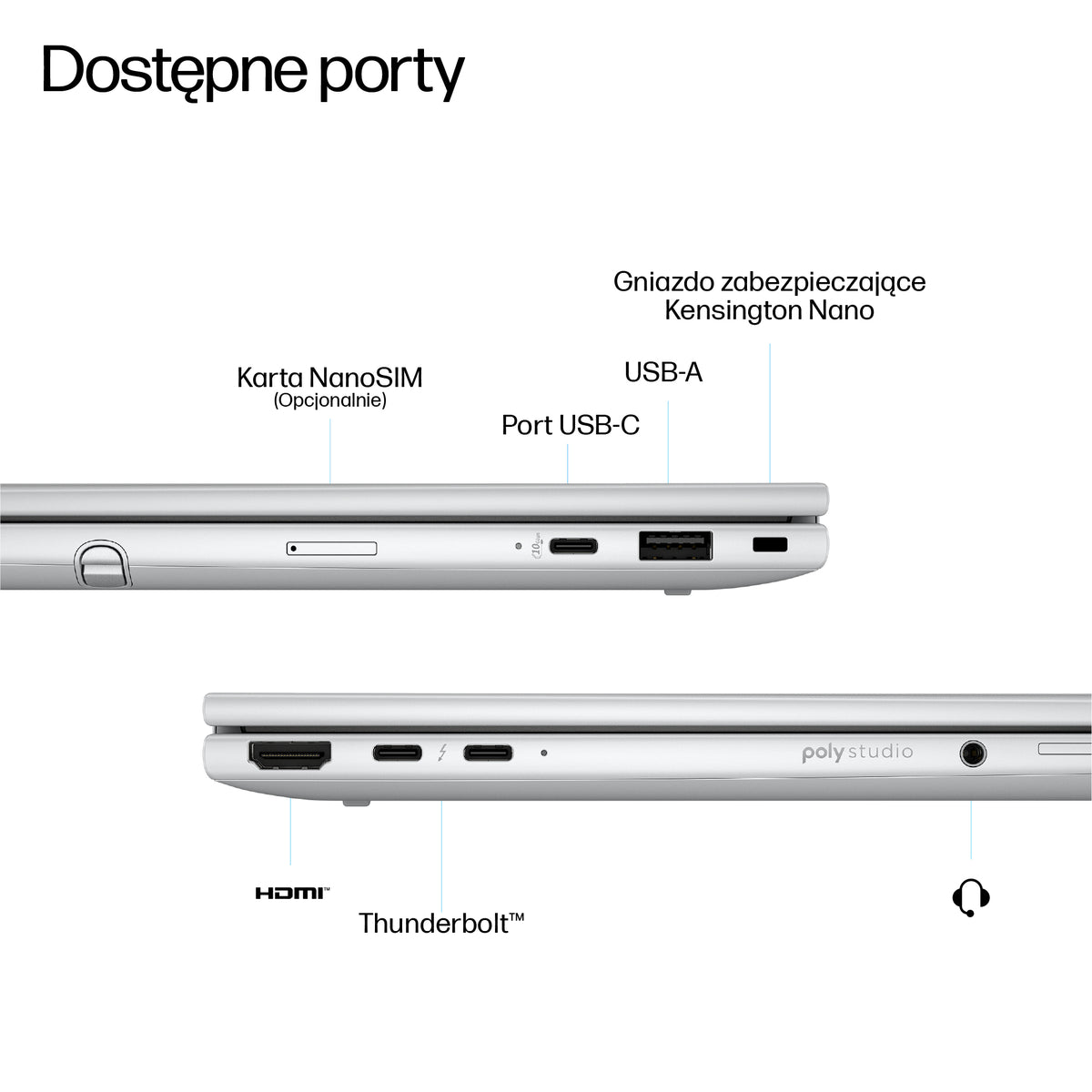 HP Inc. HP EliteBook 8 Flip G1i 13.3" WUXGA LED UWVA 400N Touch AG U7 255U 16GB 512GB SSD W11P 3/3/3