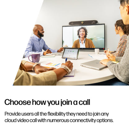 HP Inc. Poly Studio X52 All-In-One Video Bar EMEA - INTL English Loc Euro plug
