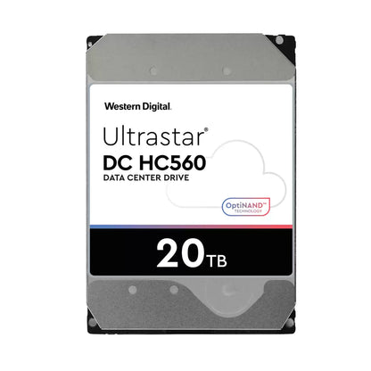 Western Digital 3.5IN 20TB 512 7200RPM SAS ULT/512E SE P3 HC560 WUH722020BL5204