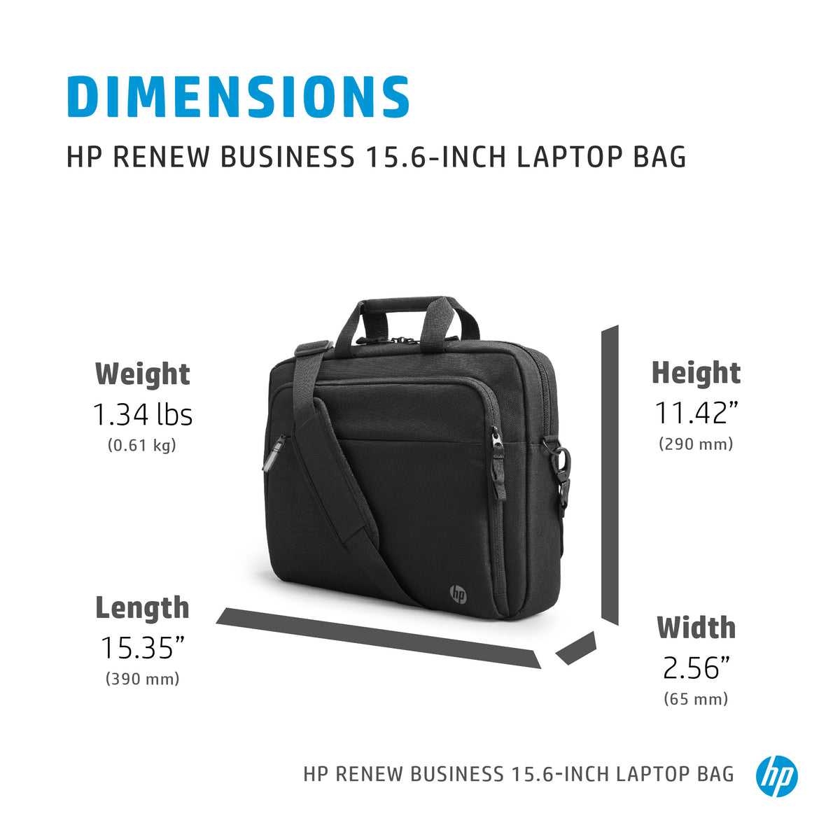 HP Inc. HP Rnw Business 15,6 Laptop Bag