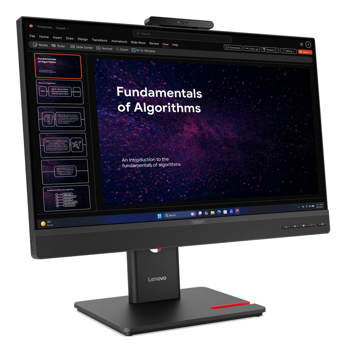 Lenovo ThinkCentre TIO24 touch Gen 6 Monitor