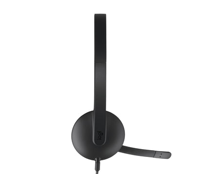 Logitech USB HEADSET H340/BLACK ULTRA LIGHT