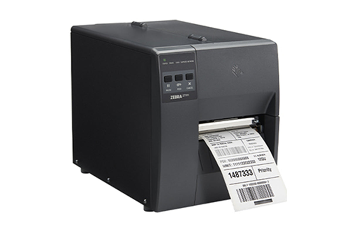 Zebra Drukarka termotransferowa ZT111; 4", 203 dpi, Tear, EU/UK Cords, USB, Serial, Ethernet, BTLE, USB Host, EZPL