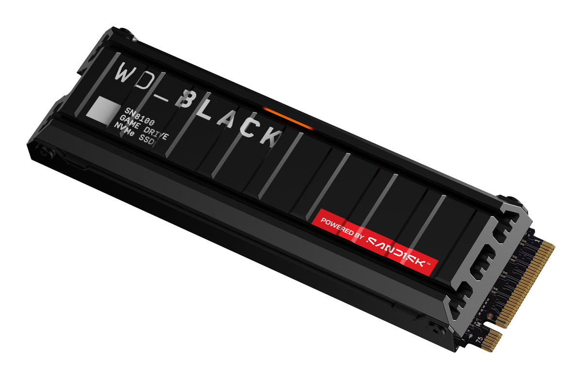 Western Digital WD Black SN8100 SM2508/CONTROLLER 1TB WITH HEATSINK ORG