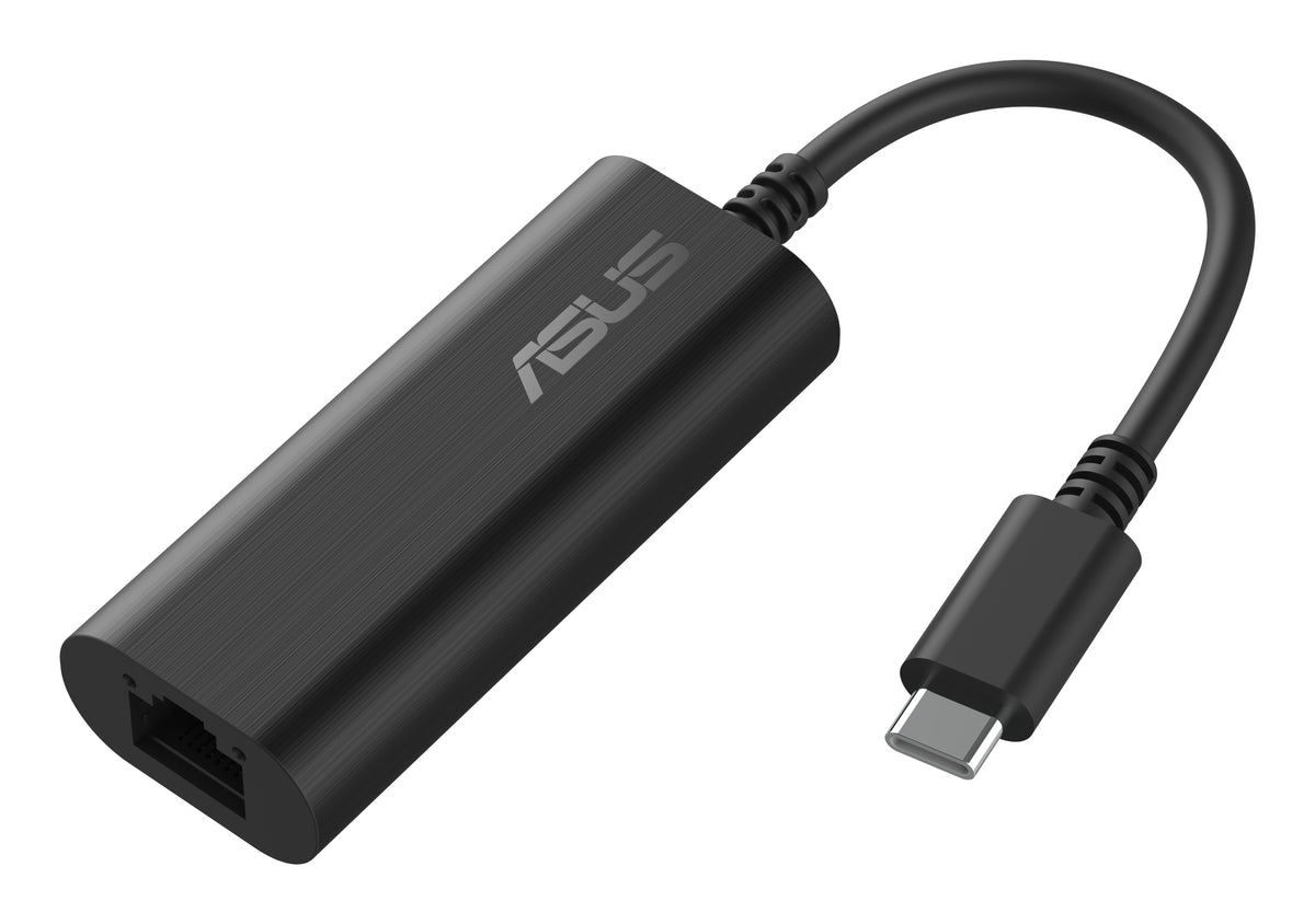 Asus USB-C2500 V2 USB Type-C to 2.5G Ethernet Adapter, compatible with 2.5G/1G/100Mbps