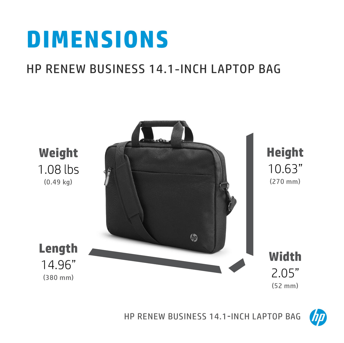 HP Inc. HP Rnw Business 14,1 Laptop Bag