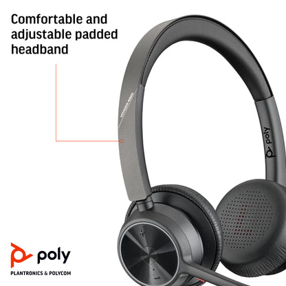 HP Inc. Poly Voyager 4320 USB-C Headset +BT700 dongle