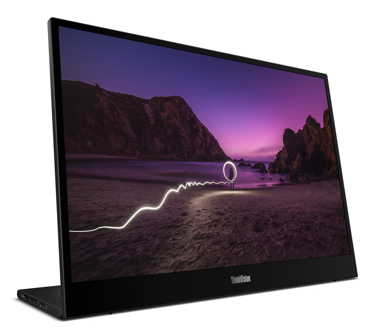 Lenovo Monitor ThinkVision M16 16" IPS WUXGA AG 300cd 1500:1 60Hz 2x USB Typ C Mobile Tilt Lift