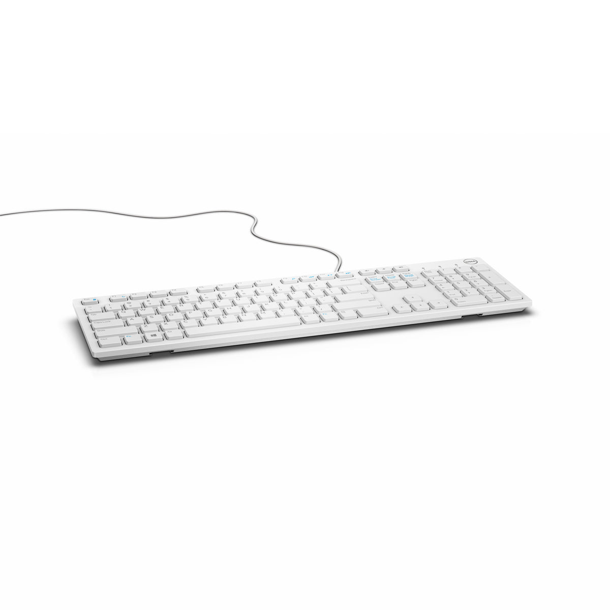 Dell Wired Keyboard - KB216 - US International (QWERTY) - White