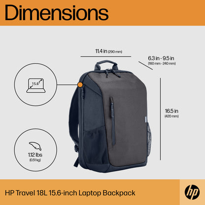 HP Inc. HP Travel 18L 15,6 IGR Laptop Backpack