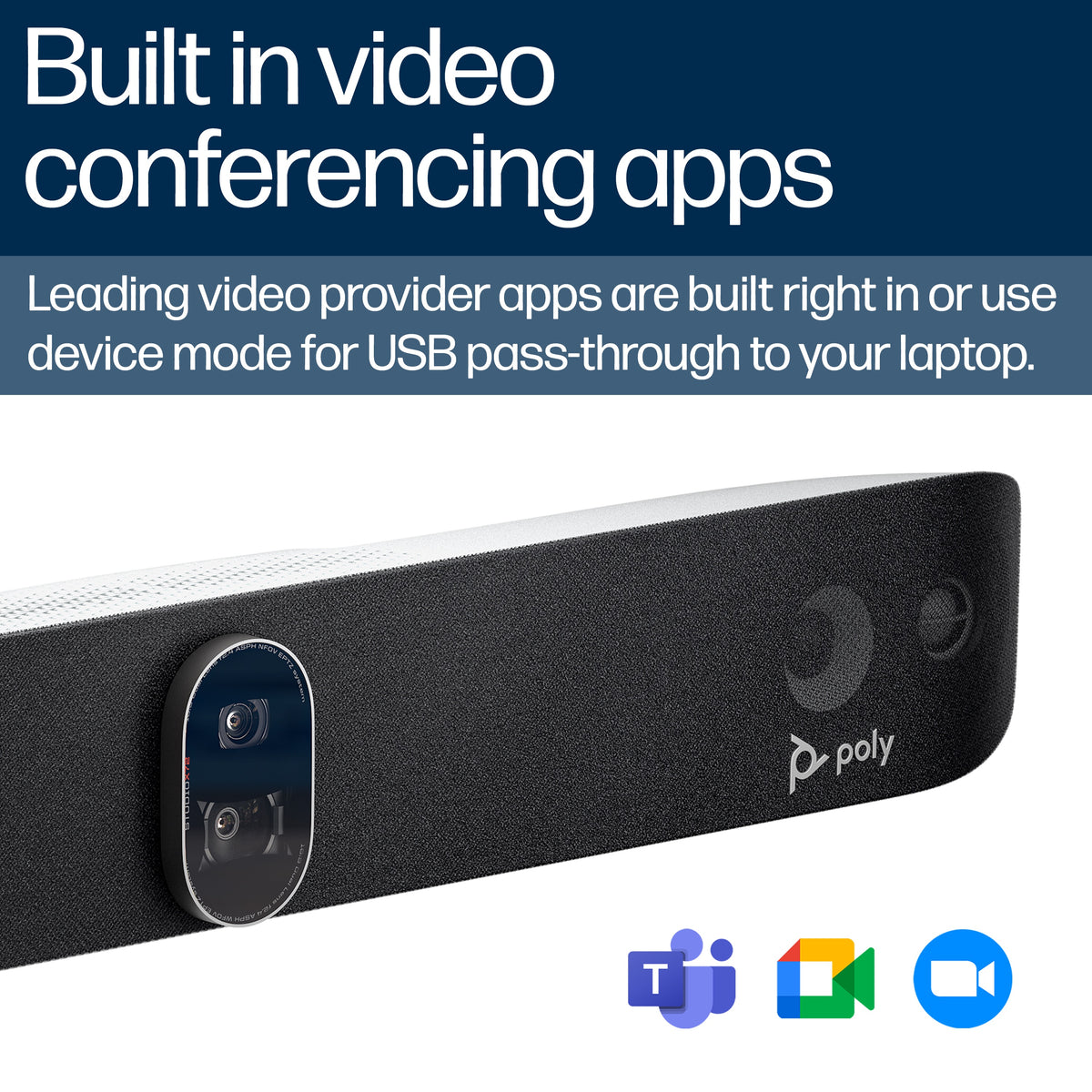 HP Inc. POLY STUDIO X72 ALL-IN-ONE/VIDEO BAR