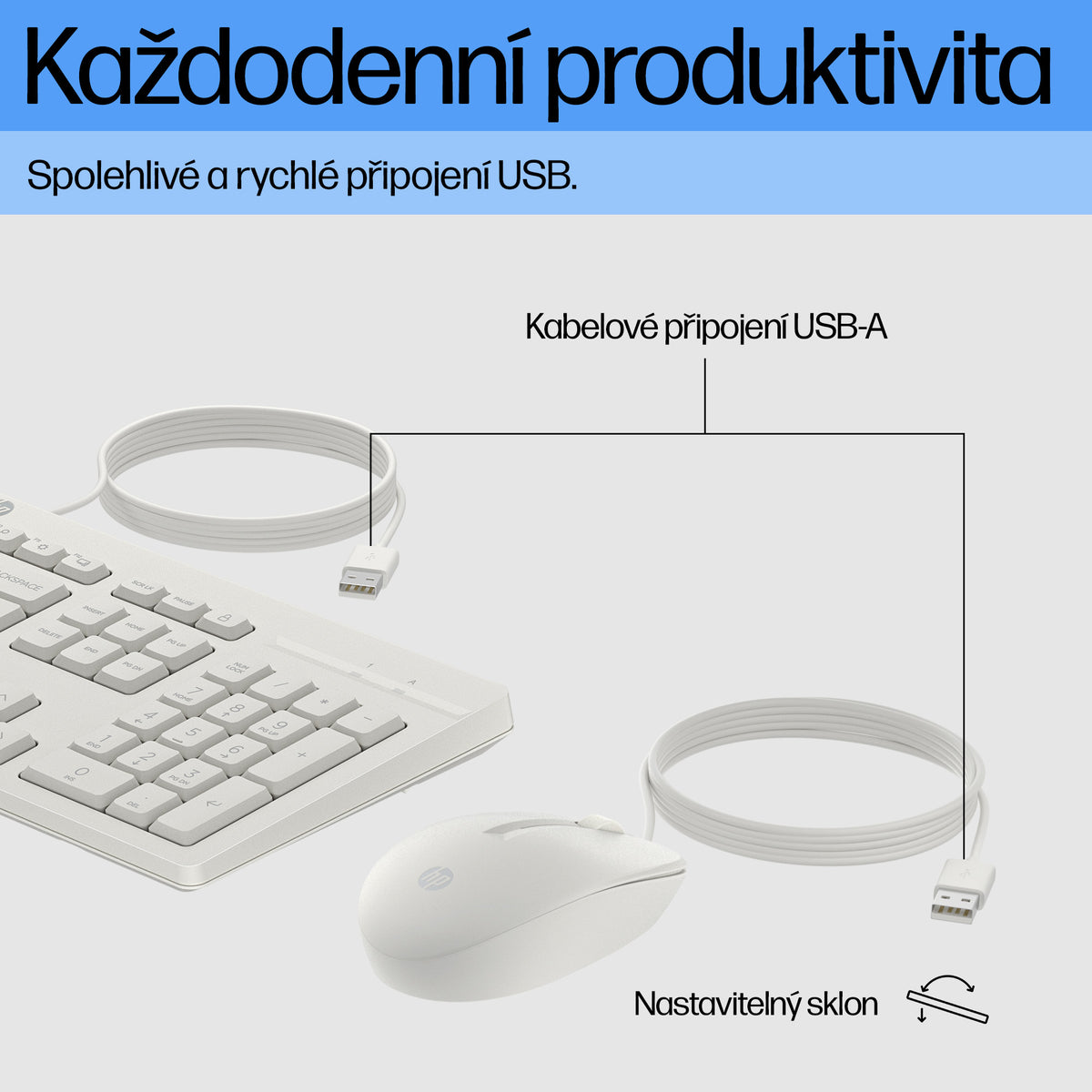 HP Inc. HP 225 WIRED MOUSE AND KB G2/.