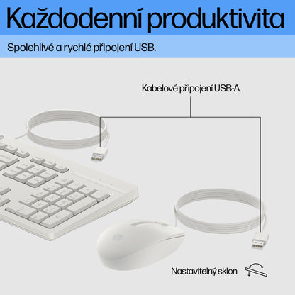 HP Inc. HP 225 WIRED MOUSE AND KB G2/.