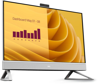 Dell 27 AIO|C7 -150U|32GB|1TB SSD|Intel Graphics|W11 Pro|WLAN + BT|27.0" FHD Touch|Wireless Kb & Mouse|90W