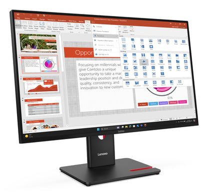 Lenovo Monitor ThinkVision T27-40 27" IPS FHD AG 4ms 300cd 1500:1 120Hz HUB Tilt Swivel Lift Pivot