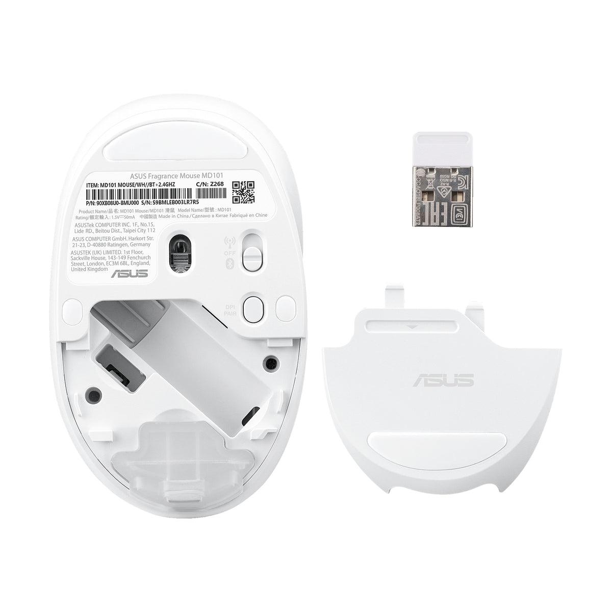 Asus MD101 Mouse/WH