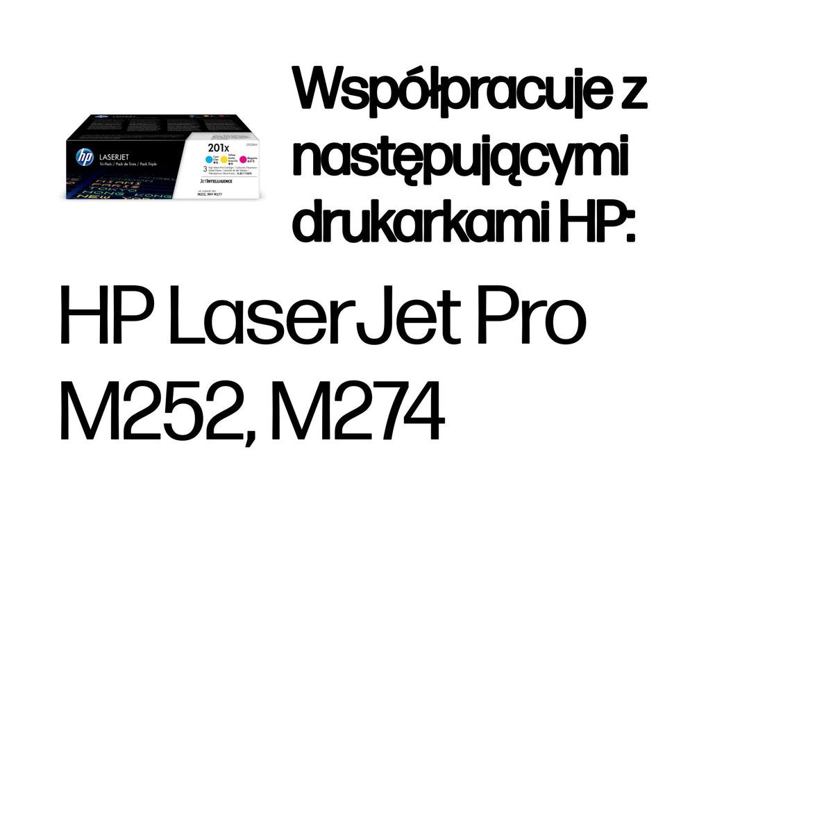 HP Inc. TONER CARTRIDGE 201X C/Y/M/TRIPLE PACK