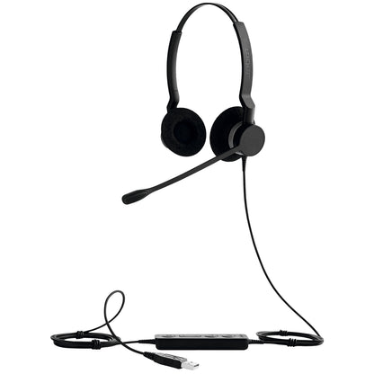 Jabra BIZ 2300 USB DUO/HEAD BRACKED MUTE/VOL. CONTR.