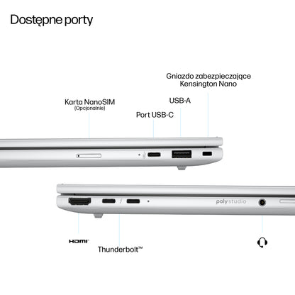 HP Inc. HP EliteBook 8 G1i 16 WUXGA LED UWVA 400N AG 5MP+IR bkl U5-228V 32GB 1TB W11P 3/3/3