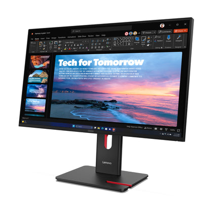 Lenovo Monitor ThinkVision T27QD-40 27" IPS QHD 4ms 350cd 1500:1 120Hz Dock DaisyChain HUB Tilt Swivel Lift Pivot