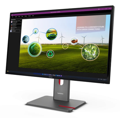 Lenovo Monitor ThinkVision P27q-40 27" IPS QHD AG 4ms 350cd 1500:1 120Hz Daisy HUB MC60 Camera Tilt Swivel Lift Pivot