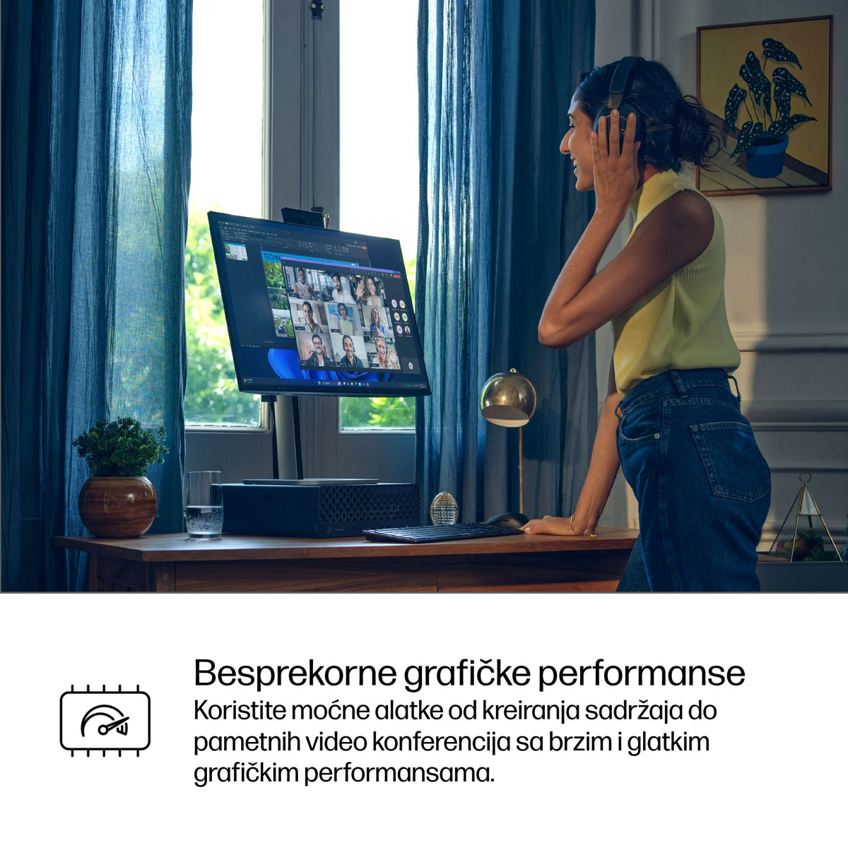 HP Inc. HP ProDesk 4 SFF G1i U7 265 16GB 1TB Win11 3/3/3