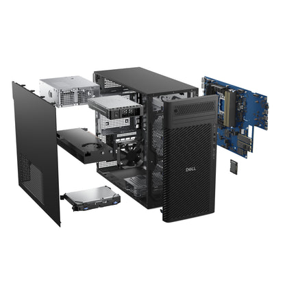 Dell Pro Max Tower T2 FCT2250 U7 265/16GB/512GB/Integrated/No Wifi/Wireless Kb & Mouse/W11Pro/3YPSvPro