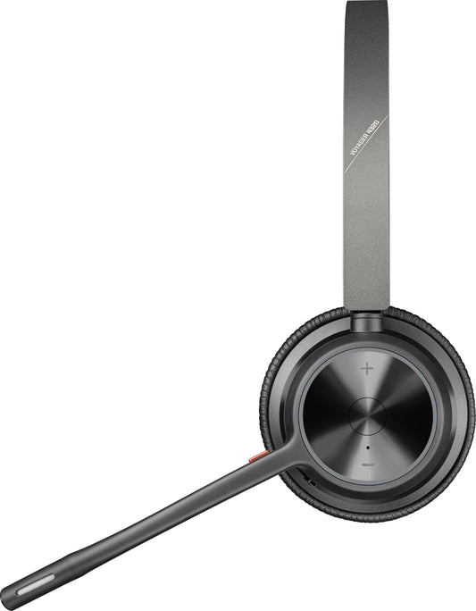 HP Inc. Poly Voyager 4320 UC Stereo USB-A Headset +BT700 USB-A Adapter +Charging Stand