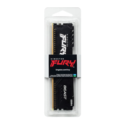 Kingston 16GB DDR4-3200MHZ CL16 DIMM/1GX8 FURY BEAST Black