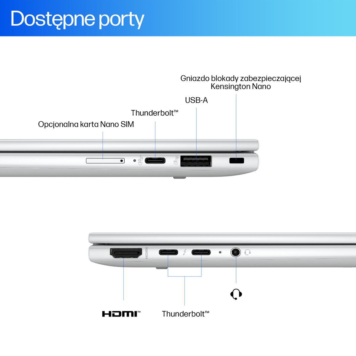 HP Inc. HP EliteBook X G1i Flip 14 AG 2.5K WLED+LBL UWVA 400 ISP 120Hz Touch AI U7 258V 32GB 1TB Win11P 3/3/3 WWAN Silver Alu